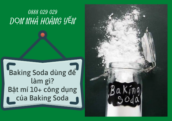 Baking Soda dùng để làm gì? Bật mí 10+ công dụng của Baking Soda